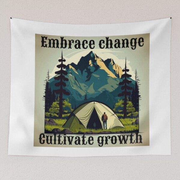 Item preview, Embrace change cultivate growth.  designed and sold by DaringDesigns19.