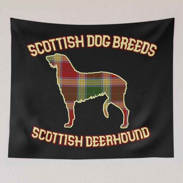 Item preview, GIBSON TARTAN SCOTTISH DEERHOUND designed and sold by Skye Elizabeth  Carroll.