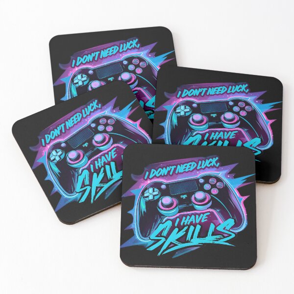 Item preview, I Don't Need Luck, I Have Skill Gamer designed and sold by PlanetMarker.