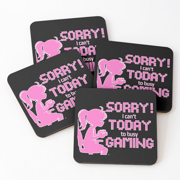 Item preview, Sorry I can't today, too busy gaming  designed and sold by Fr0mtheMachine.