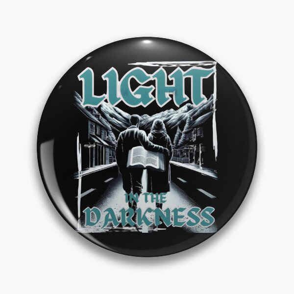 Item preview, Light in the Darkness' Graphic Bible Quote Illustration. designed and sold by jteart.