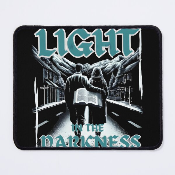Item preview, Light in the Darkness' Graphic Bible Quote Illustration. designed and sold by jteart.