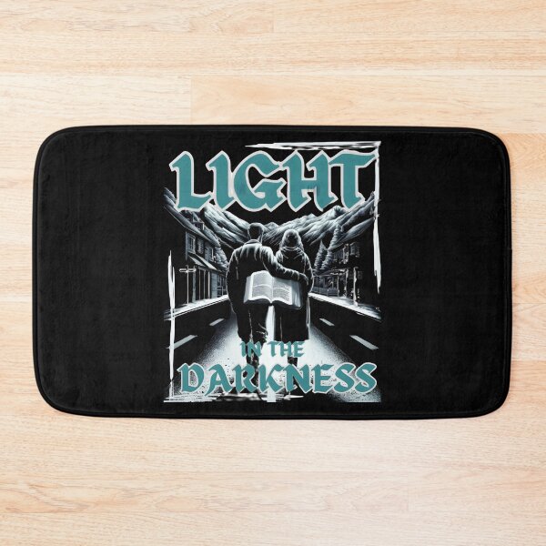 Item preview, Light in the Darkness' Graphic Bible Quote Illustration. designed and sold by jteart.