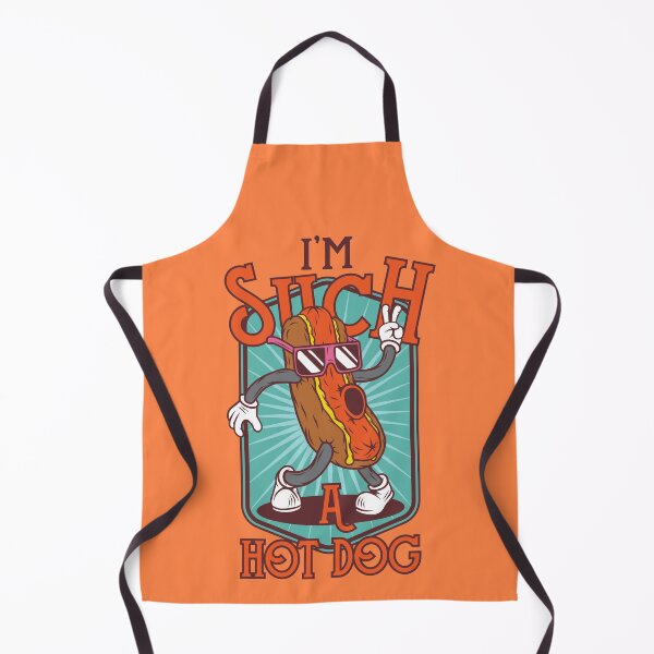 Item preview, I'm Such a Hotdog - Quirky Streetwear T-Shirt for Foodies designed and sold by GeekStop.
