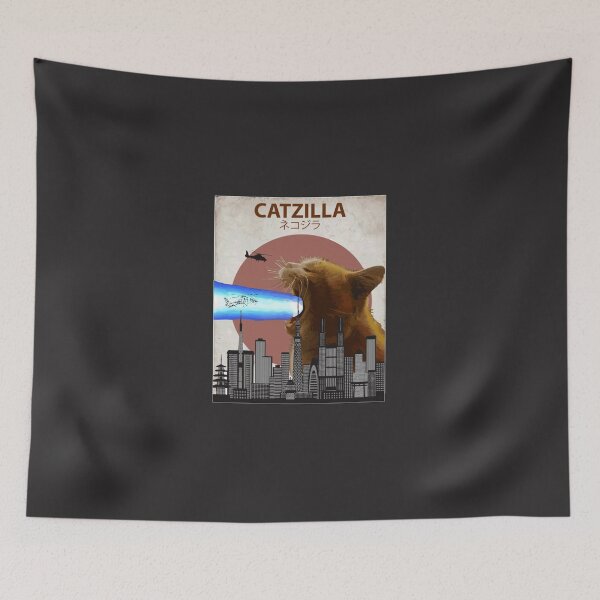 Item preview, Catzilla   Giant Cat With Mouth Lasers   designed and sold by EnzoSilvag.