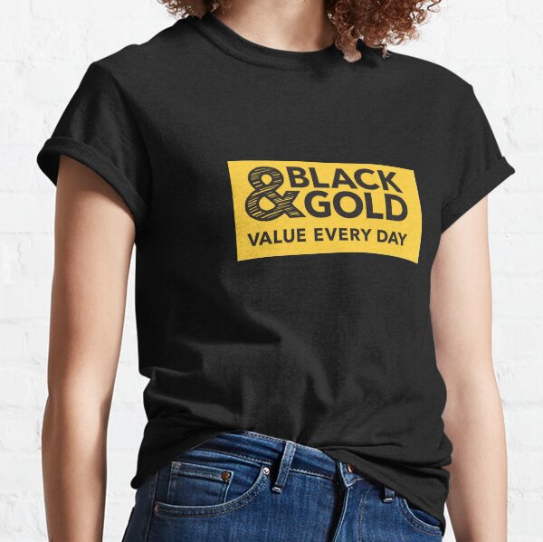 Black and Gold brand Classic T-Shirt