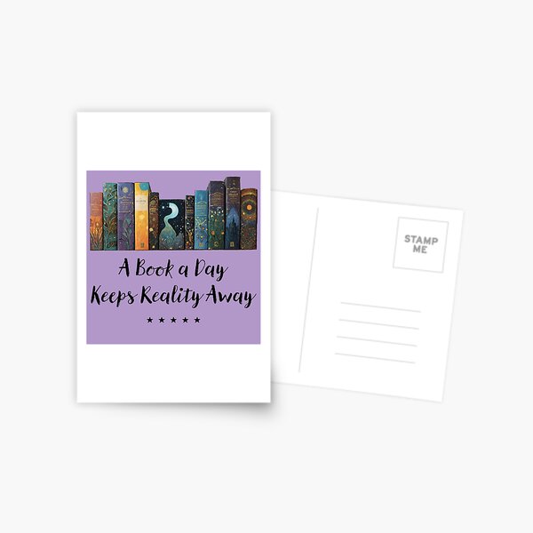 Item preview, A book a day keeps reality away designed and sold by Rex3469.