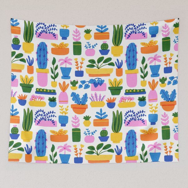 Item preview, Risograph Houseplants designed and sold by Midnight Coffee.