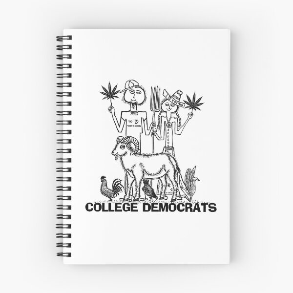 Item preview, COLLEGE DEMOCRATS ~ RANCH MAN ~ FARMER WOMAN ~ SHEEP ~ MARIJUANA LEAF ~ (V-6-116) designed and sold by RodeoMalibu.