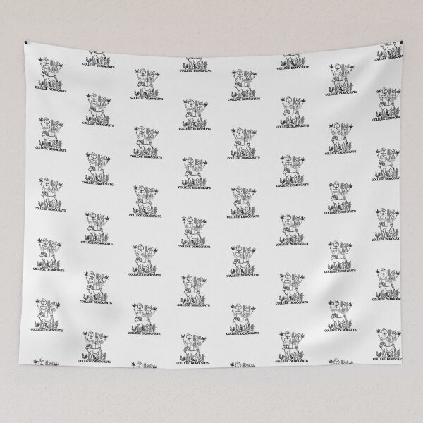 Item preview, COLLEGE DEMOCRATS ~ RANCH MAN ~ FARMER WOMAN ~ SHEEP ~ MARIJUANA LEAF ~ (V-6-116) designed and sold by RodeoMalibu.