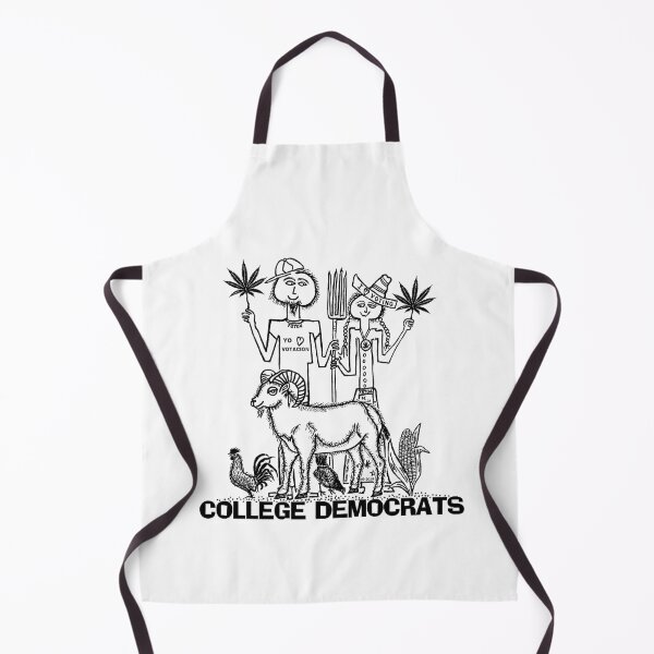 Item preview, COLLEGE DEMOCRATS ~ RANCH MAN ~ FARMER WOMAN ~ SHEEP ~ MARIJUANA LEAF ~ (V-6-116) designed and sold by RodeoMalibu.