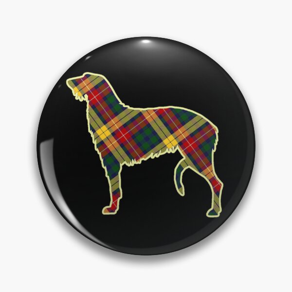 Artikelvorschau, BUCHANAN TARTAN Schottischer Hirschhund entworfen und verkauft von Skye Elizabeth  Carroll.