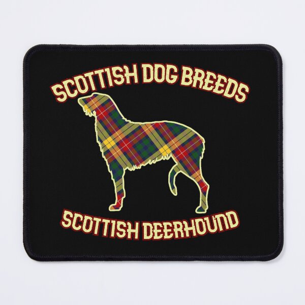 Item preview, BUCHANAN TARTAN SCOTTISH DEERHOUND designed and sold by Skye Elizabeth  Carroll.