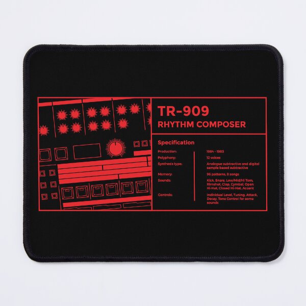 Item preview, 909 Drum Machine for Dawless Beatmaker and Musician designed and sold by AtomicMalibu.
