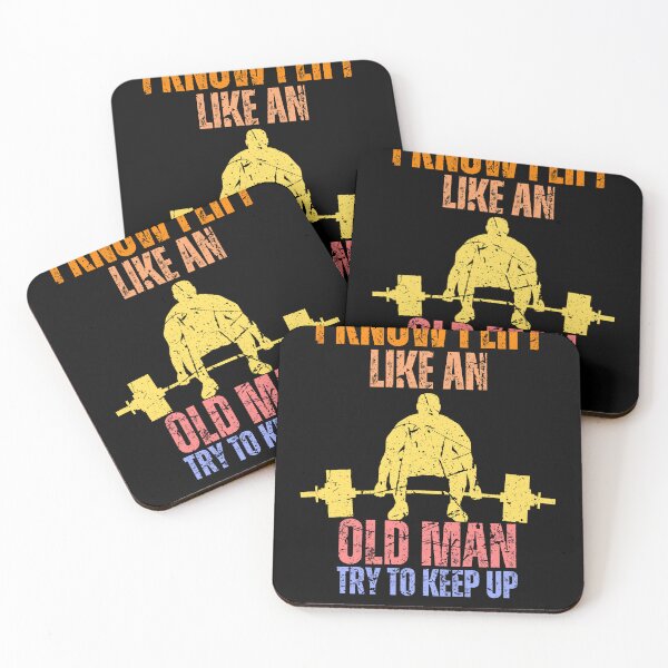 Item preview, I Know I Lift Like An Old Man Try To Keep Up Retro Vintage designed and sold by JustMeStore.