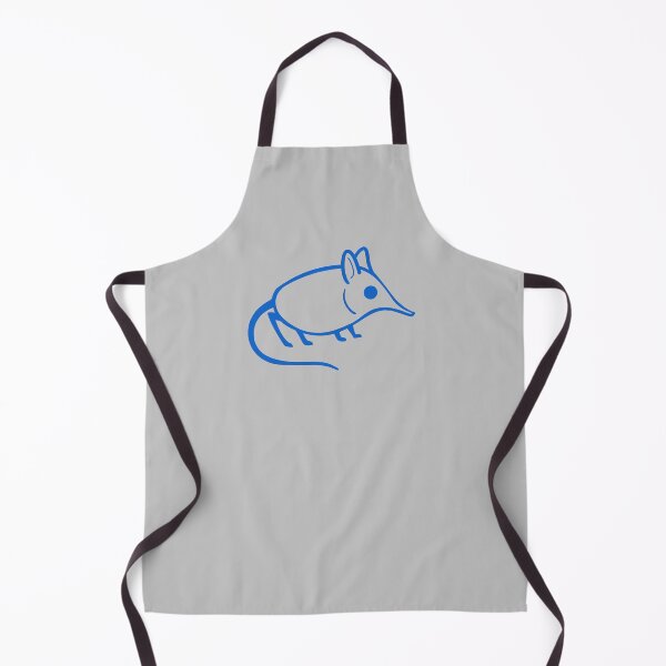 Item preview, Elephant shrew minimalist design in blue ink designed and sold by martodesign.