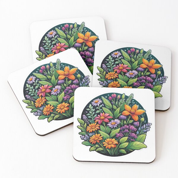 Item preview, Nocturnal flora: a colourful spectacle designed and sold by Ink-Kreativ.