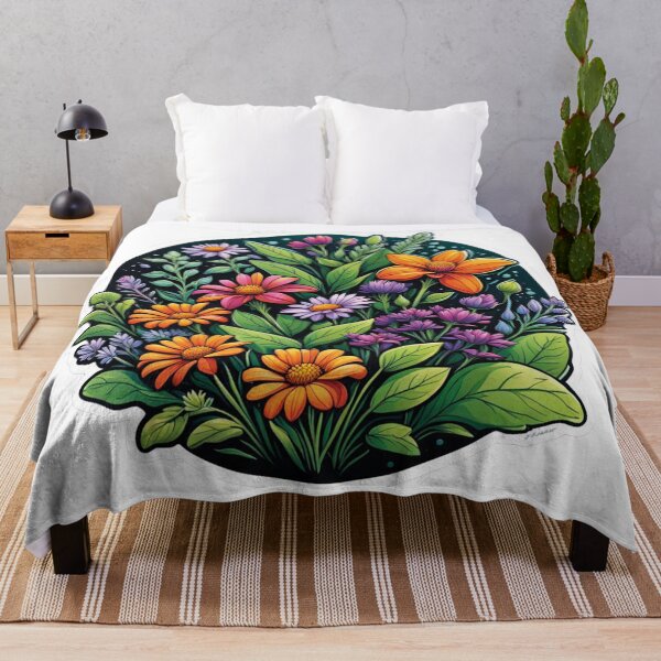 Item preview, Nocturnal flora: a colourful spectacle designed and sold by Ink-Kreativ.