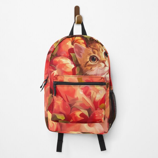 Item preview, Sweet kitten in apples designed and sold by SurtonDesign.