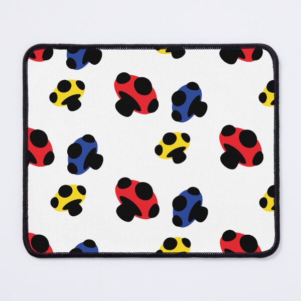 Item preview, Black Light Mushrooms (Primary Colors) designed and sold by Carsondood.