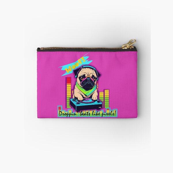 Item preview, Gettin' Puggy with the Music designed and sold by purrfect pattern.
