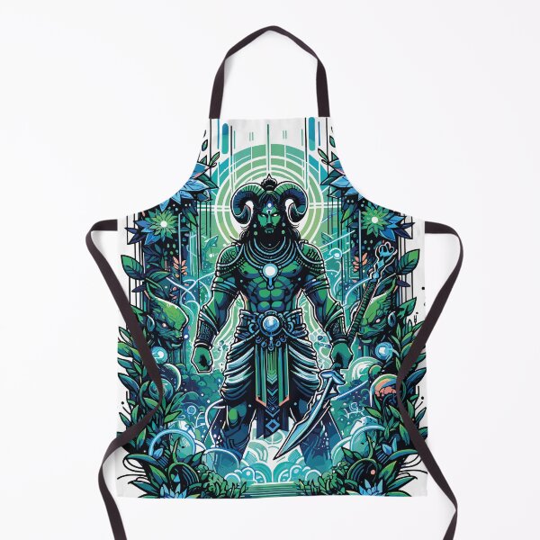 Item preview, KALKI AVATAR IN MYSTICAL FOREST designed and sold by PSYNOVA.