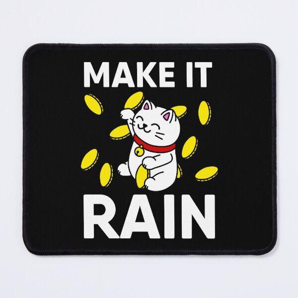 Item preview, Make It Rain Maneki Neko: Fortune Cat Design designed and sold by RiciPaneto.