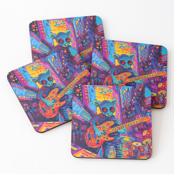 Item preview, Lemur Rock Band designed and sold by cute-animals99.