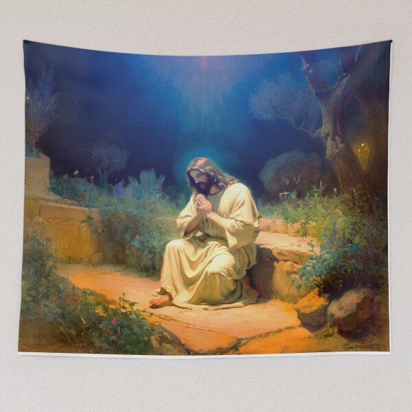 Item preview, Gethsemane Vigil: Sacred Prayer Art designed and sold by Sanctum Icons.
