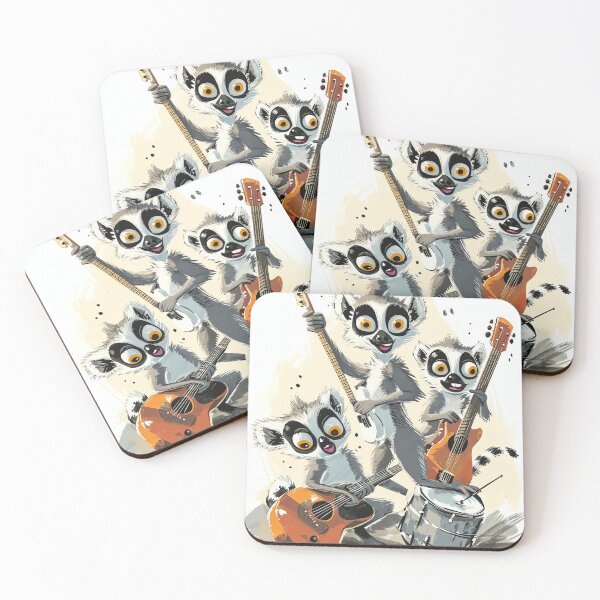 Item preview, Lively Lemur Band designed and sold by cute-animals99.
