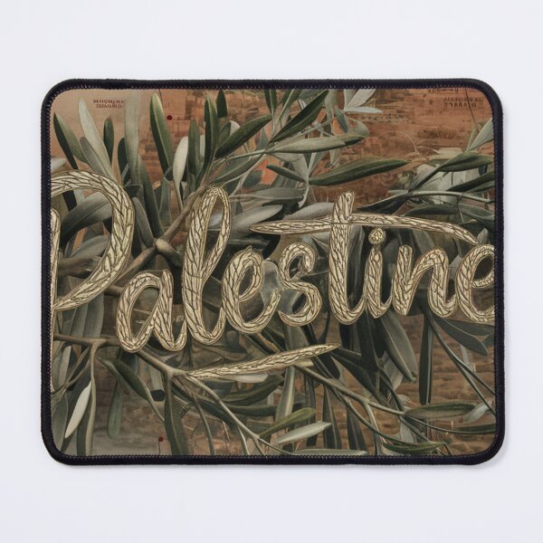 Item preview, Olive's land Palestine is my cause T-shirt designed and sold by ByMaghraby.