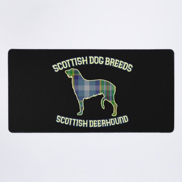 Item preview, QUEENSLAND TARTAN SCOTTISH DEERHOUND designed and sold by Skye Elizabeth Carroll.