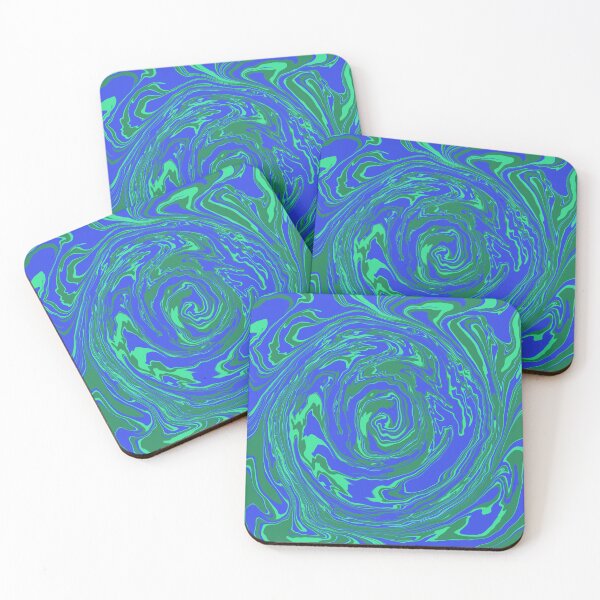 Artikelvorschau, Blaue Flow-Kunst entworfen und verkauft von Creative_verse108.