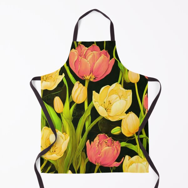 Item preview, Yellow and red tulips designed and sold by Flowersonstuff.