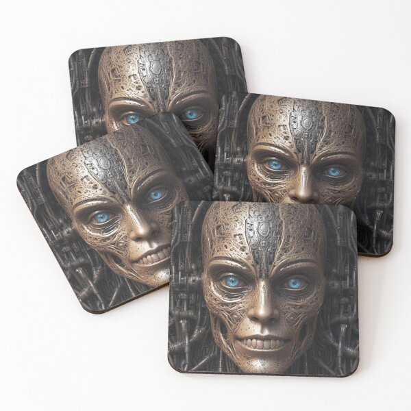 Item preview, Smart super artificial alien intelligence design designed and sold by Anshu3813.