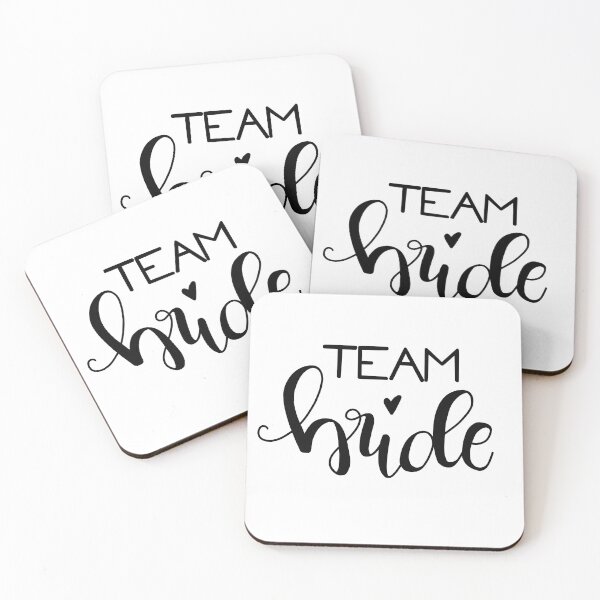 Item preview, Team bride - black designed and sold by MrsDeeDesigns.