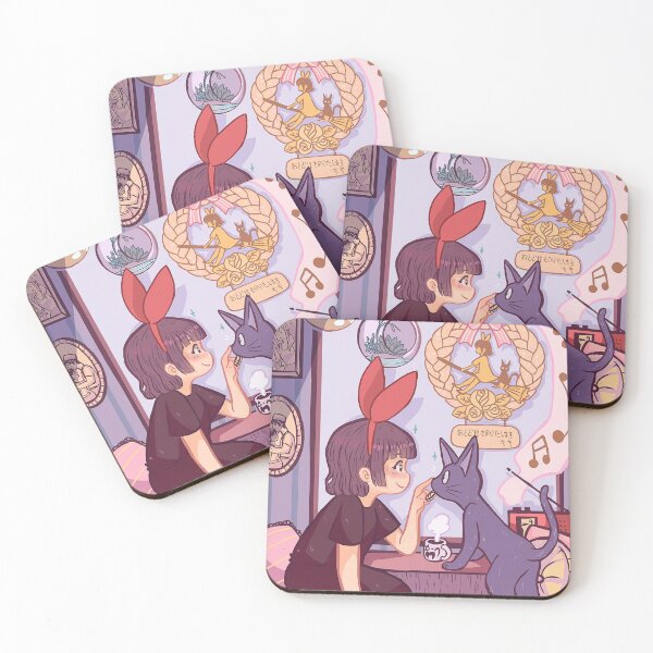 Item preview, good Cute kawaii art girl kiki's go -%[ghiblis]%- flying away anime designed and sold by Isa00j.