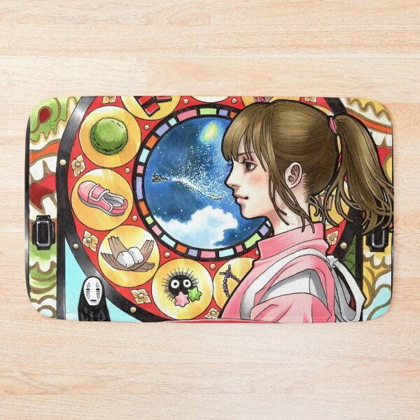 Item preview, Cute art girl go -%[ghiblis]%- flying away dragon designed and sold by Isa00j.