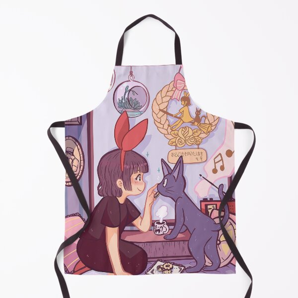 Item preview, good Cute kawaii art girl kiki's go -%[ghiblis]%- flying away anime designed and sold by Isa00j.