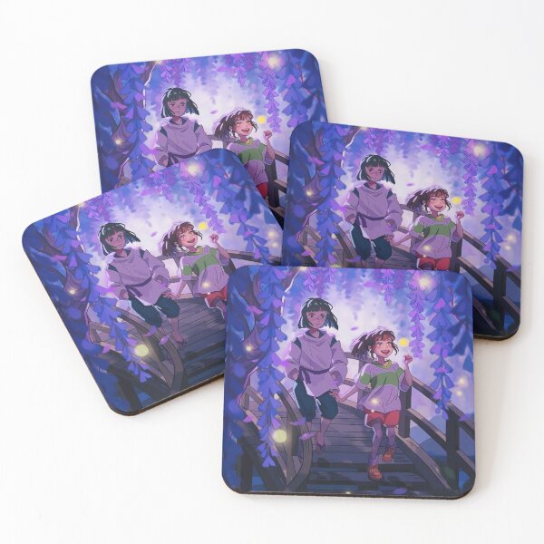 Item preview, Cute art girl and boy go -%[ghiblis]%- flying away dragon designed and sold by Isa00j.