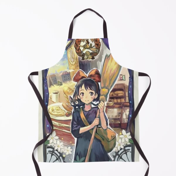 Item preview, amazing Cute kawaii art girl kiki's go -%[ghiblis]%- flying away anime designed and sold by Isa00j.