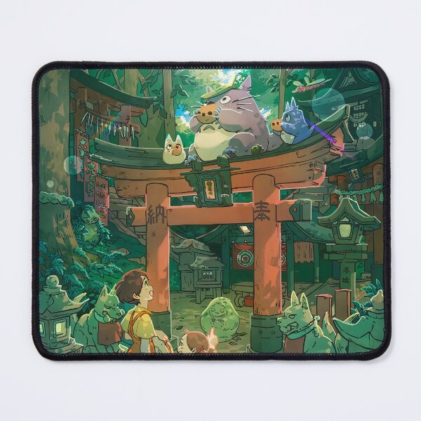 Item preview, Cute art girl and monster -%[ghiblis]%- walking away  designed and sold by Isa00j.