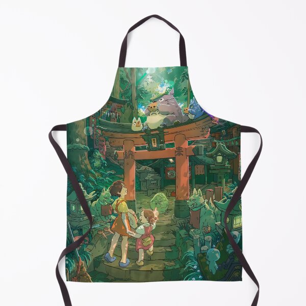 Item preview, Cute art girl and monster -%[ghiblis]%- walking away  designed and sold by Isa00j.