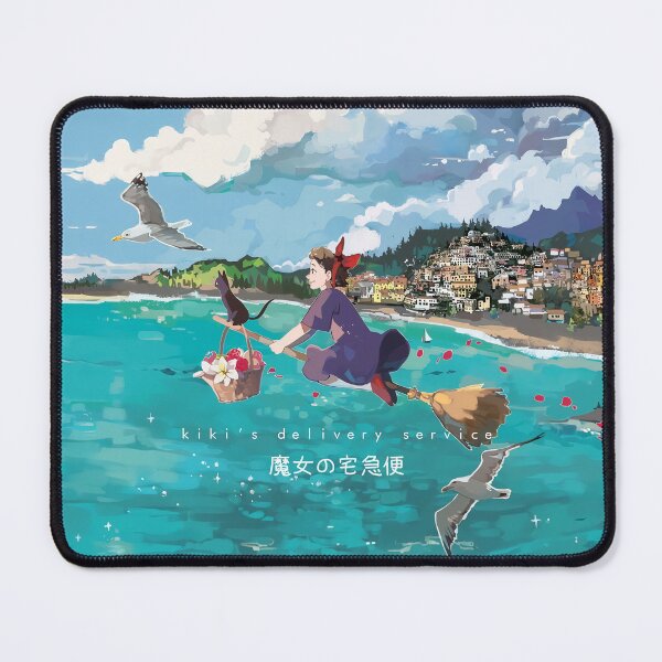 Item preview, Cute kawaii art girl kiki's go oceans  -%[ghiblis]%- flying away anime designed and sold by Isa00j.