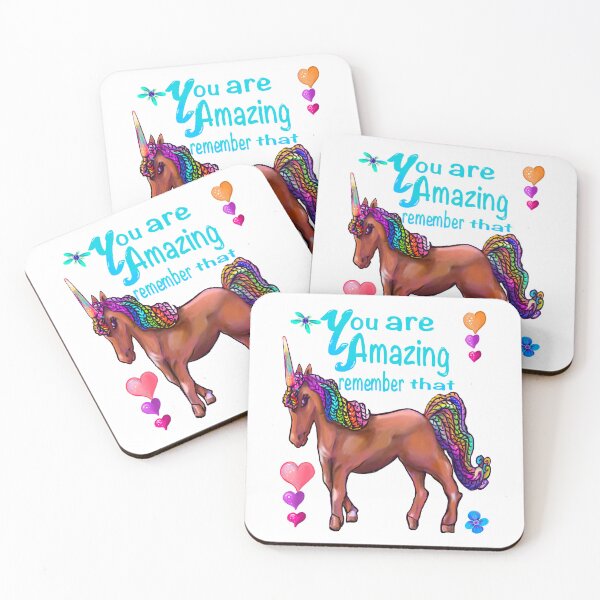 Item preview, Inspirational motivational affirmation Afro braids melanin brown skin unicorn inspirational gifts for women designed and sold by Artonmytee.