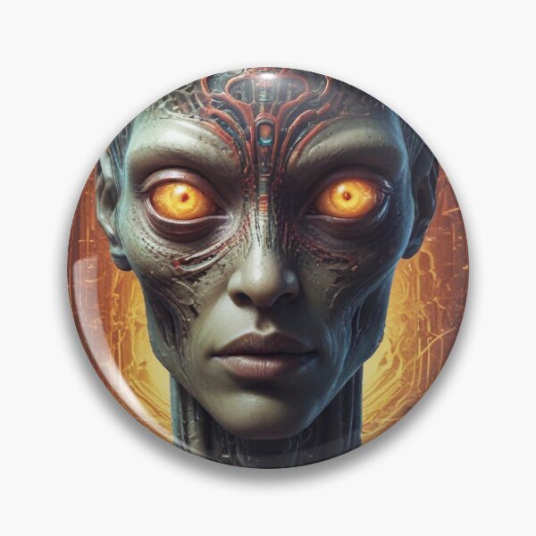 Item preview, Smart super artificial alien intelligence design designed and sold by Anshu3813.