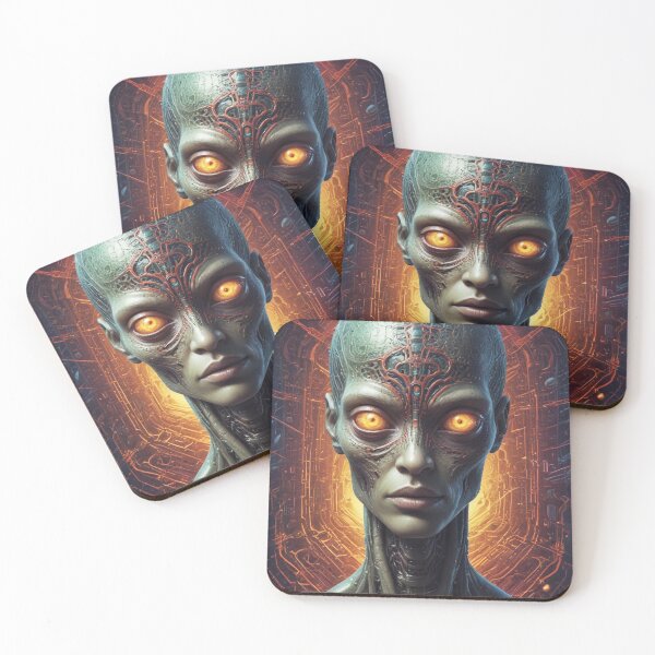 Item preview, Smart super artificial alien intelligence design designed and sold by Anshu3813.