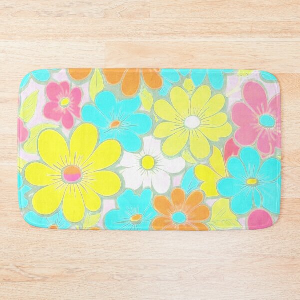 Item preview, Pop art Flowers in pastel colours  designed and sold by Flowersonstuff.