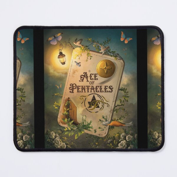 Item preview, Tarot Card - Ace of Pentacles designed and sold by ZodiacWonders.