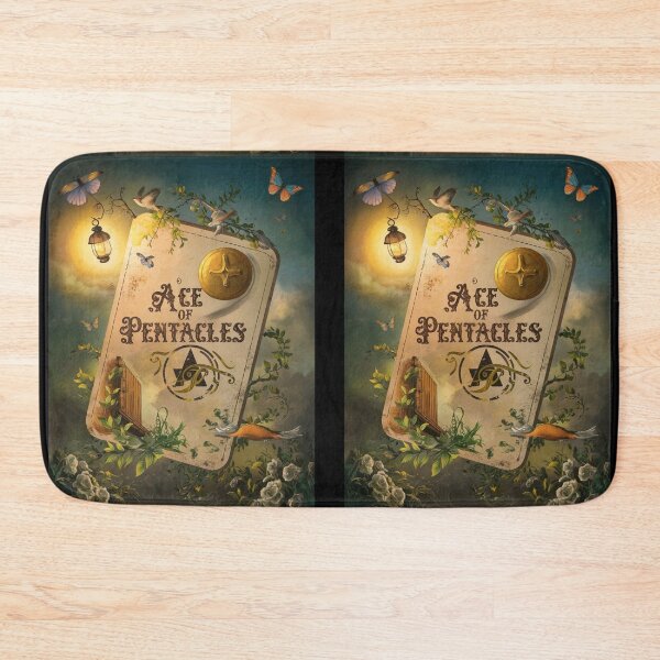 Item preview, Tarot Card - Ace of Pentacles designed and sold by ZodiacWonders.